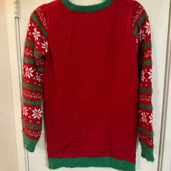 Magical Christmas Unicorn Holiday Sweater Size XL EUC - Picture 6 of 6